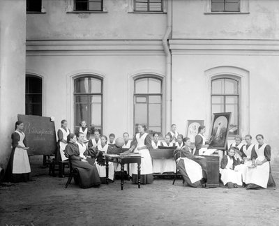 The Vladimir Church School, St. Petersburg by Karl Karlovich Bulla